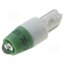1511A35UG3 LED lamp; green; T5; 24V; No.of diodes: 1 jhpcCBn3eY7wyGGwKsMAWZ82aaglf-stqNsPDFhlbNU