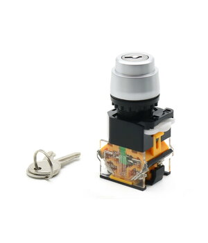 Rotējošais atslēgas selektors, 3 pozīcijas, ø22 mm, LA38-11Y/3

 CPR174_x+2.jpg