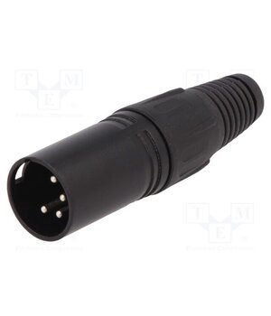 FC6156 Connector: XLR; plug; male; PIN: 4; straight; for cable; soldering 1n6Ix2sS10PO-BUkSB4UgEOH8grDdIEqJXpTSgLNXOQ