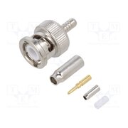 031-315 Connector: BNC; plug; male; straight; 50Ω; crimped; for cable; PTFE Y9X8Te_SUfBJkyV7LBCa9ghEVEvcZqADWn9quXYDZLc