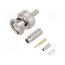 031-315 Connector: BNC; plug; male; straight; 50Ω; crimped; for cable; PTFE Y9X8Te_SUfBJkyV7LBCa9ghEVEvcZqADWn9quXYDZLc