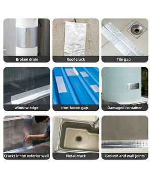 Butilēna izolācija 50 mm x 5 m, biezums 3 mm, remonts, ūdensizturīga ar alumīnija foliju

 IZ5005BJ+3.jpg