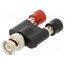 100023664 Adapter; socket; BNC plug; straight; black; Colour: black-red GqvSTSJnNYUnHDUMTloGh4UYlWkZ36LV1n4RF34jAhE