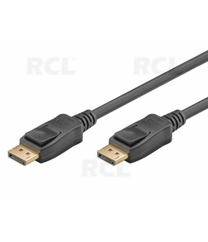 DisplayPort 2.0 savienotājvads, 8K/60HZ, 2 m, apzeltīts

 CKA655_2G.jpg