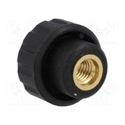 6336 Knob; Ø: 16mm; Int.thread: M5; 10mm; H: 13mm; polyamide WBA_YBH249aB5jf6A9FTiUOPiZxsLWt3cbtqFH1hx7s
