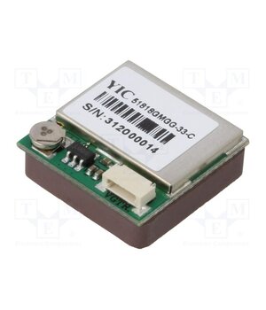 YIC51818GMGG-33-C Module: GPS/GALLILEO; ±5m; GPS; -165dBm; 3÷5.5VDC; 9.6kbps; QZSS nwNp31x2Y446tM7pxNpYpjqSXWSmGOsDYEII0XgIeHs