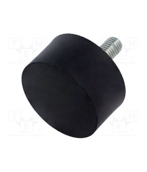 DVA.4-50-25-M10-28-55 Vibroisolation foot; Ø: 50mm; Thread len: 28mm; steel; H: 25mm uXbNYJlq9mvu6bel2RSRLHhzMbvBijVIDQevcMHSKaE