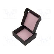 25-402-0110 Container: box; with foam lining; ESD; black; cardboards GBd7F8qI8MA8HdFO7OCbf9OZDpeDCckenBg8ouQqv0Q