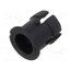 C-104 LED holder; 3mm; one-piece; black; UL94V-2; L: 5mm; polyamide b_7e3h6D-refM7ly-adAGgUxDxEqQHqk1HiXWE0wb2w