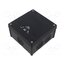 80602001 Enclosure: junction box; X: 127mm; Y: 127mm; Z: 70mm; IP66; black e8EuoIdwWnI-6WIiwFofuPQbiGGQQwV_etU_2NUWbao