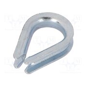 KU.5 Thimble for rope; steel; for rope; Ørope: 5mm; zinc; DIN 6899B -7jJG1hF8R7Yn_jtfcJgPzG-LUeG80CdgG389nXoJj4