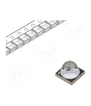 PBSD-10JLA-G Power LED; UV; 48°; 2000mA; 10W; λd: 390÷400nm; 6÷7.6VDC; 7x7x5.7mm s-yNZg1wIBTl324qRoZeuGRQ4CjJRCIqsSlwuESWFX4