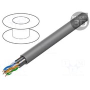 10GXE00.08100 Wire; F/UTP; 4x2x23AWG; 6a; wire; Cu; Insulation: LSZH; grey; 100m 88e95LiBRS1YMVHWetQk15Kdmap1Yzep-x3JeYFrwGo