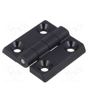3.ZN60.101-07 Hinge; Width: 40mm; polyamide; black; H: 40mm; Holes no: 4 metF5l9jikompyCWyM4WUIdI2XR3IHCuKZO-O8CVcRo