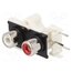 FC68405 Connector: RCA; socket; female; double; angled 90°; THT 0hkAHWKDHVIOdJKxiqXfNHsZBuoTm_M_mw_x8Odawlk