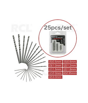 Urbju komplekts 0,5/0,6/1/1,2/1,5/1,8/2/2,35/3 mm, 25 gab.

 IRG02R9.jpg