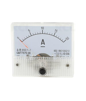 INDIKATORA SKALA - AMPERMETRS 85C1-A, ar 20A šuntu

 ATRA20H.jpg