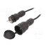 W-99147 Extension lead; H05RR-F; 3G2.5mm2; 10m; rubber; black; 16A zt7LeJkK_EPFrqqGGHjsv2eptARycxJSGm_WT-V1PdQ