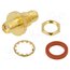 132170-10 Adapter; SMA female,both sides; Insulation: PTFE; 50Ω; brass Tgu_6lFhqwwJhB4K6Y3DnN7Ydi8GpxKMZ9YrlMWRLfc