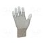 109-0038P Protective gloves; ESD; M; 2pcs; copper,polyester; <100kΩ LbElRFCjMS6HSYYYTTZXxAya2rA37umyLVhSbFhIkXo