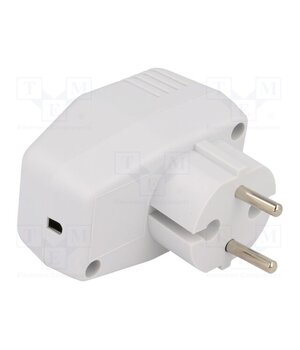 KM-46 GY Enclosure: for power supplies; X: 45mm; Y: 70mm; Z: 40mm; ABS; grey loYCpulXiuBQVtNWB2YSrPZ5jBmKh6Ho3AIWQl9w9Gg