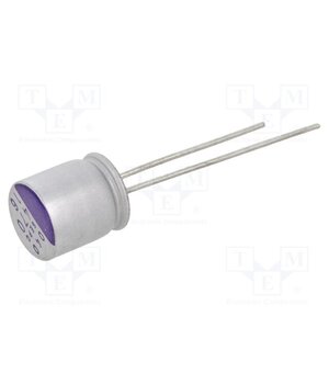 16SEPG470M Capacitor: polymer; 470uF; 16VDC; THT; ±20%; Ø8x8.9mm; Pitch: 3.5mm Kw5wLotRH_Ix7lXq4Xt3Mpxuq8AViXjAjYidgCYHOxY