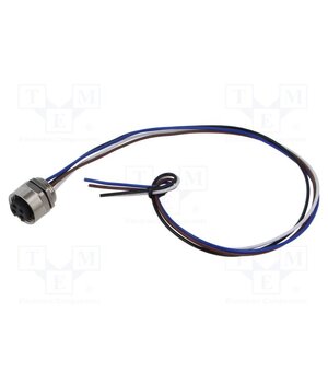 1822 Connector: 7/8"; socket; female; PIN: 4; IP67; straight; cables; 0.5m nd8eFZGb5c8zQV6-9FdBS-kPPeF9H83YptCVDxn9MCE