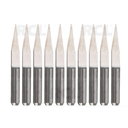 Karbīda griezējs Gravēšanas instruments, 0,5 mm, gals 3,175 mm (1/8"), 10 gab.

 IRGRV03.jpg