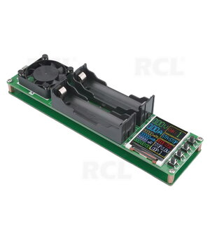 Litija 18650 baterijas testētājs, Li-Ion, 2 kanāli

 AMM621+0.jpg