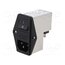 4304.4001 Connector: AC supply; socket; male; 1A; 250VAC; 250V; FKH; IEC 60320 z3Ge5JYT2Q649THgZ_Xyay71oS1XW6n2Lm1X9RgKBD4