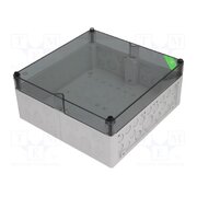 74500201 Enclosure: junction box; X: 300mm; Y: 300mm; Z: 132mm; polycarbonate kjLx4yfj5mpWIFbiqf3sY94t83cfNhv__y-FbLO0J5U
