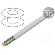 TS0005 Wire; YTKSY; 3x2x0.5mm; telecommunication; wire; Cu; white qsXCZnIYRXKyqN0Y87S8-_IWMPQs9ArYK_XDtAN2ALU