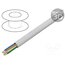 TS0005 Wire; YTKSY; 3x2x0.5mm; telecommunication; wire; Cu; white qsXCZnIYRXKyqN0Y87S8-_IWMPQs9ArYK_XDtAN2ALU
