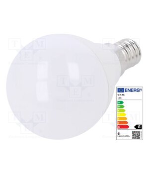 SKU 168 LED lamp; white warm; E14; 220÷240VAC; 470lm; P: 5.5W; 180°; 3000K nNKt19arsW0b90LQ7AtNA4Y-9vm34i2IZC1gwVPmAb4