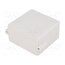 KM-18 GY Enclosure: for alarms; X: 55mm; Y: 56mm; Z: 30mm; ABS; grey V3oZcR-mLOMnzgAUOmjSYyb1d-qoFQTpSwXi0uFei5s