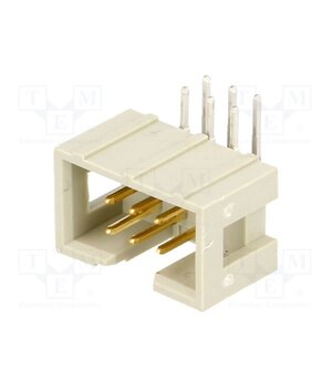 09185067323 Connector: IDC; socket; male; PIN: 6; angled 90°; THT; 2.54mm; 2x3 jPzsIXrlhqPtOMd4-Tg0mAI4rI0JdgLxpa9eZJotW3s