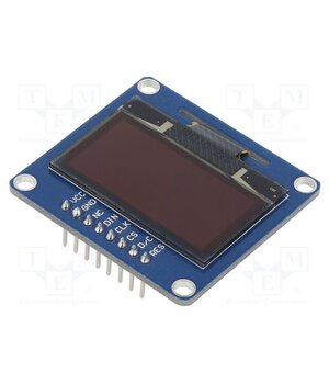 10451 Display: OLED; 1.3"; 128x64; 40.5x37.5mm; blue; PIN: 8; 3.3÷5VDC xrpr2T0HKnSMaaJL4E-f-BQC40Bn4YuxDcJSJtdSrrM