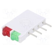 DBI01302 LED; in housing; 1.8mm; No.of diodes: 2; red/green; 10mA; 38° Z0nRJNNLHPbKtJzf_zgDWEh_-pKTrDTr7Hh2ljvDoCM