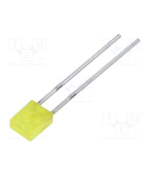 594UYD/S530-A3 LED; yellow; rectangular; 5x4x2mm; 10÷20mcd; 180°; Front: flat; 20mA lCFjG7yHE4rX_sbSEoXCBdSbClluEkU3_y10aHdvH-k