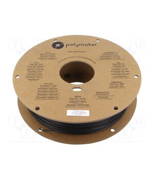 PB02001 Filament: PET-G Tough; 1.75mm; black; 230÷240°C; 750g; PolyMax™ FxzwUgTWV6bPlha-e9JiRKNgDv5YeUNXv0OGydSN5Us