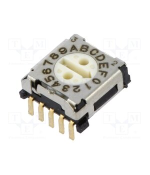 ERD716RLZ Encoding switch; DEC/BCD; Pos: 16; SMT; Rcont max: 200mΩ; 5.1Ncm LMq3VYUl4Ii6vuP0Z5kQB_pwiK8rNrLJm5iZQXifHk8