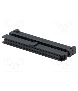 T826140A101CEU Connector: IDC; plug; female; PIN: 40; IDC; for ribbon cable; 2mm zglCiAE2l7a0MOdaQjnPX0SWkW0i-9rjIewKlxpebZY