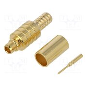 RF12-06-T-02-50-G Connector: MMCX; plug; male; straight; 50Ω; RG174,RG188,RG316; PTFE r-WsNpZd1fSntANRg9kS689xnsexRBTskrjRJQgRHSs