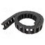 SR250LI035075 Cable chain; LIGHT; Bend.rad: 75mm; L: 986mm; Int.height: 17mm MrdPGJqI8vC7ww4GXpTRKXZRi2M7hfdZi6tfPOy4Y7g