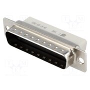 09670255601 Connector: D-Sub; PIN: 25; plug; male; for cable; straight; crimped 6NQeSdjwSqhS6HdwiGUjyb7jF5xKCPTsBzn4dDX-wN4