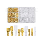 Asortiments 2,8/4,8/6,3 mm savienotāju presēšanas termināļu bloks, 270 gab.

 CADR02D.jpg