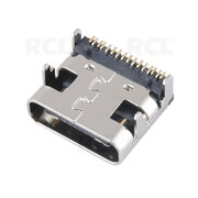 USB C ligzda, SMT leņķveida 90°, 16 kontakti

 CLI844.jpg