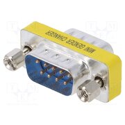 AK-AD-17 Adapter; D-Sub 9pin plug,both sides; Plating: nickel plated -n_H_fujVj2PUiPvcxbVxlwILa1zfS_XvE1bru8iQ3Q