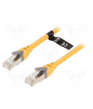 IBHYD Patch cord; RJ45 plug,both sides; S/FTP; 6a; OFC; 0.5m; PVC; yellow CMtXwRm6Z8iKU9c1M8tDpmTK1ajBaH-jyEe4ak7smYo