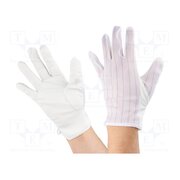 109-0050 Protective gloves; ESD; XL; polyester,polyurethane; white Afh9iXEKGPQGbkulfhmXFABUtypipK_e8V550iKhdas